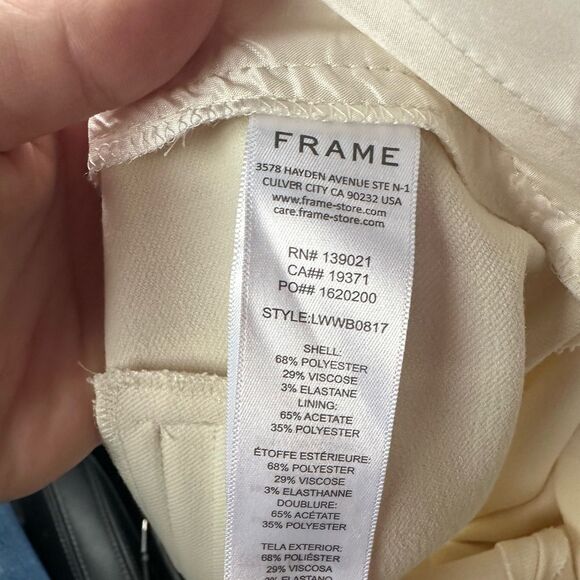 Frame Slim Exaggerated Flare pants ✨NWT✨ (Size 4) - Picture 9 of 12